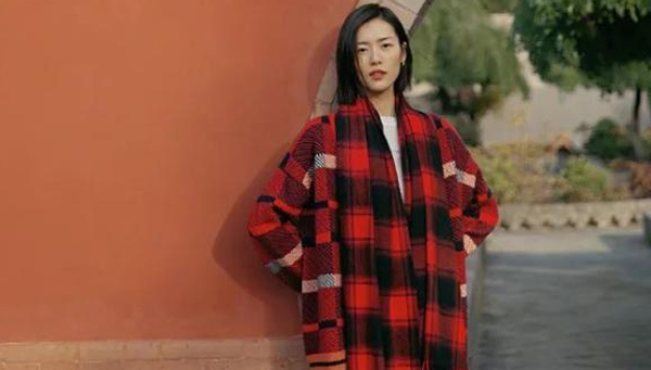 刘雯天生就是模特