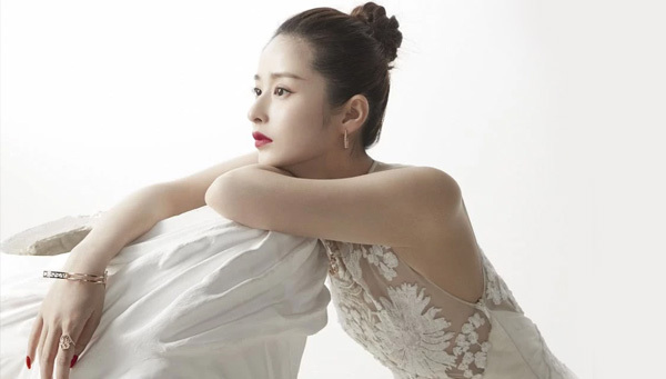 颖儿美成新娘了