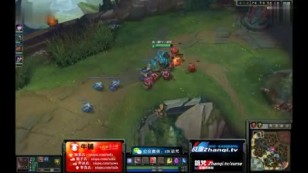 王者都怕:Dopa卡牌小碎步 红牌秒后排-英雄联