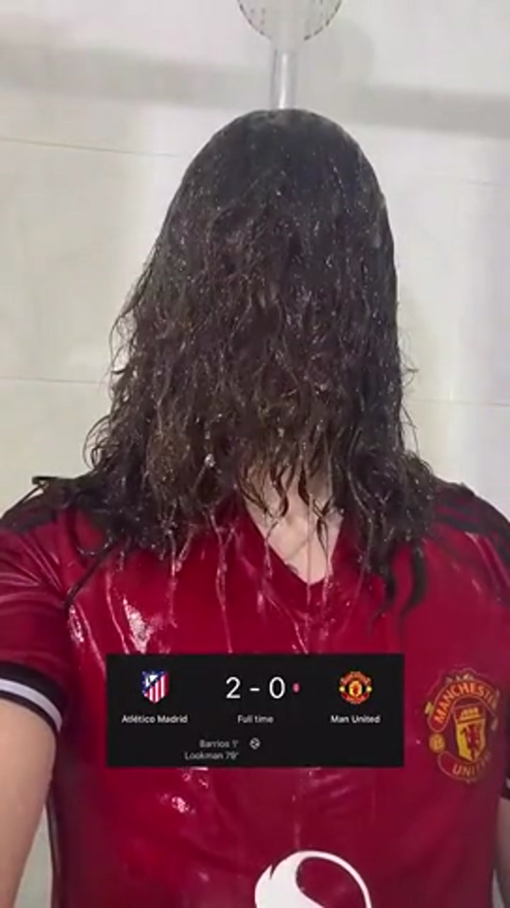 又输球了！曼联蓄发哥晒淋浴视频一言不发