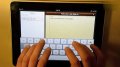 绝佳创意!iPad上可随着手指排布的液态键盘