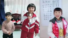 小学生凭借《沙漠骆驼》爆红后,现带着妹妹唱《生僻字