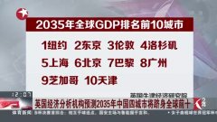 中国城市gdp2035预测_最新世界城市排名出炉 全球361个城市入选,厦门被评三线中城市(2)