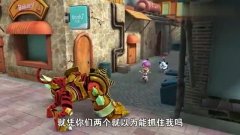 猪猪侠:猪猪侠运气真好,发现毒幻蛾的弱点,最终赢得战斗!